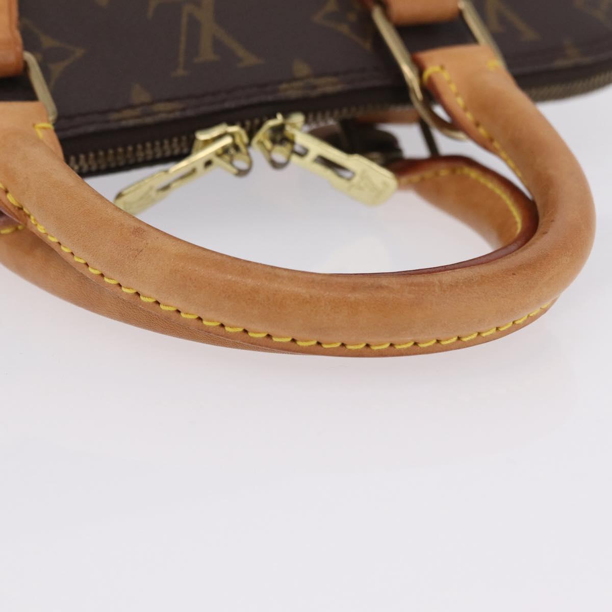 LOUIS VUITTON Monogram Alma Hand Bag M51130 LV Auth ep16670A