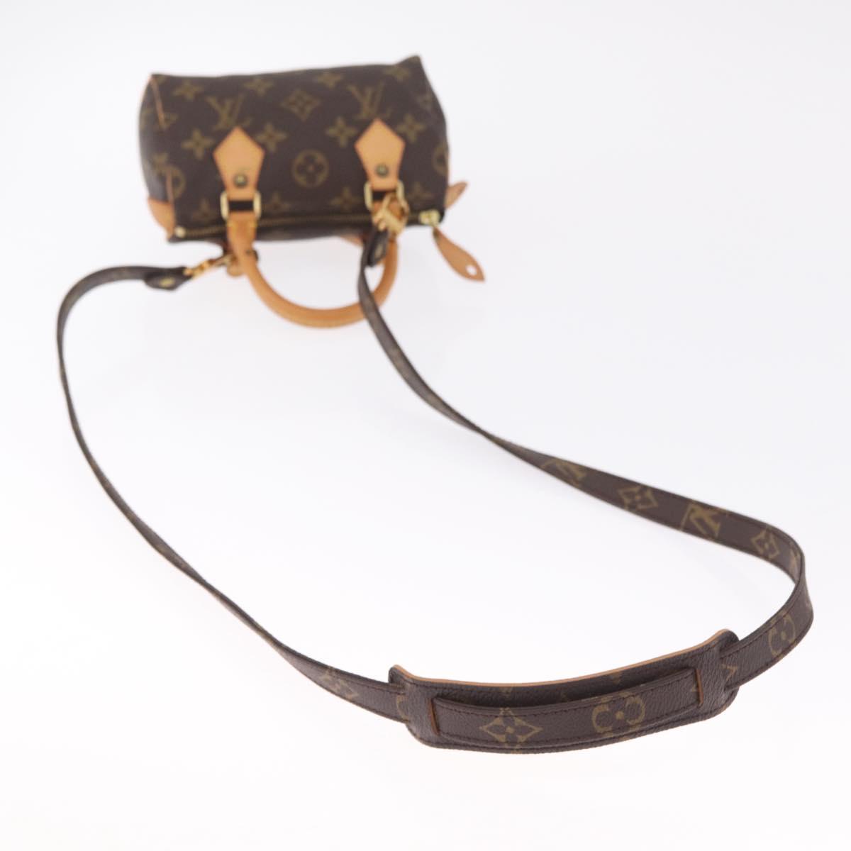 LOUIS VUITTON Monogram Mini Speedy Hand Bag M41534 LV Auth ep16682V