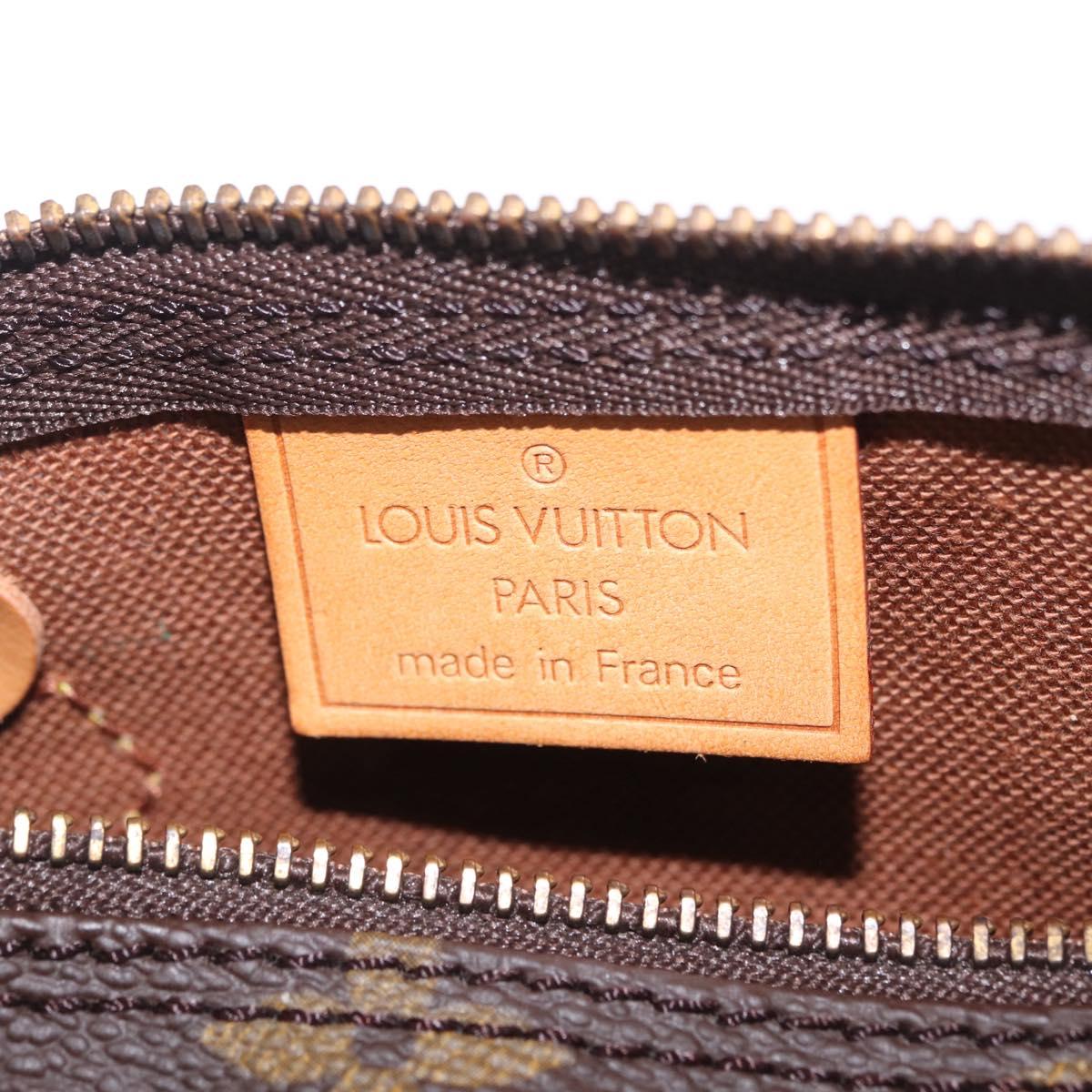 LOUIS VUITTON Monogram Mini Speedy Hand Bag M41534 LV Auth ep16682V