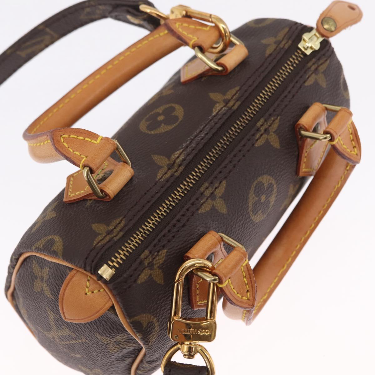 LOUIS VUITTON Monogram Mini Speedy Hand Bag M41534 LV Auth ep16682V
