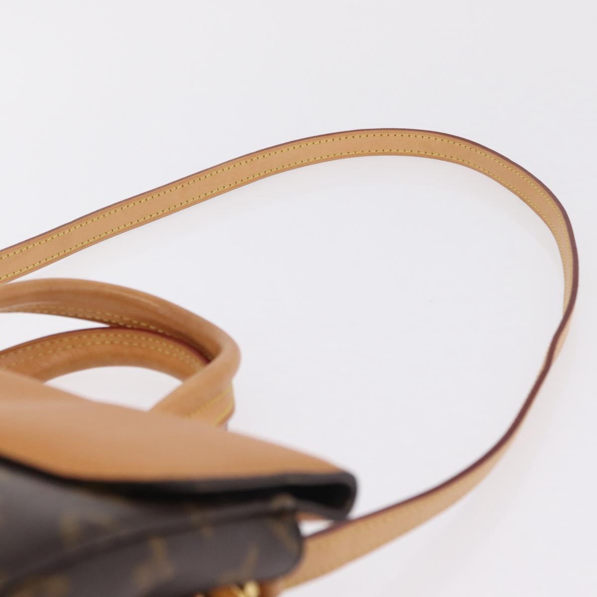 LOUIS VUITTON Monogram Venus Hand Bag 2way Beige M43450 LV Auth ep16683M