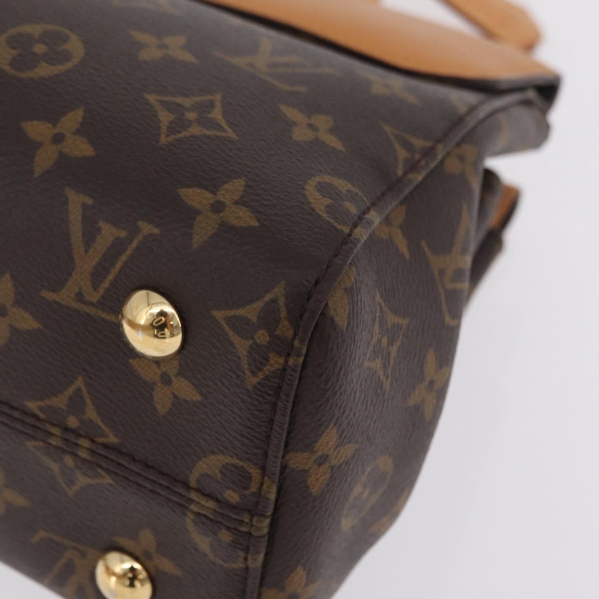 LOUIS VUITTON Monogram Venus Hand Bag 2way Beige M43450 LV Auth ep16683M