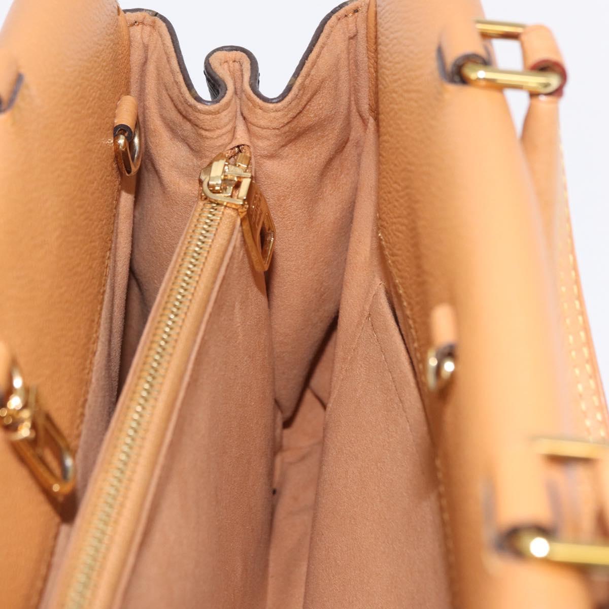 LOUIS VUITTON Monogram Venus Hand Bag 2way Beige M43450 LV Auth ep16683M