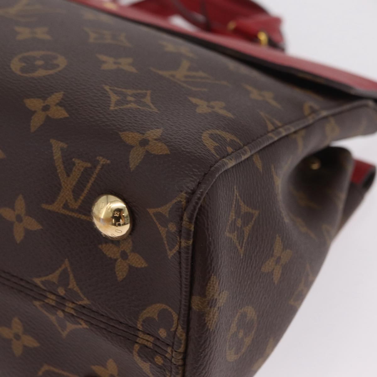 LOUIS VUITTON Monogram Venus Hand Bag Red M42413 LV Auth ep16685M