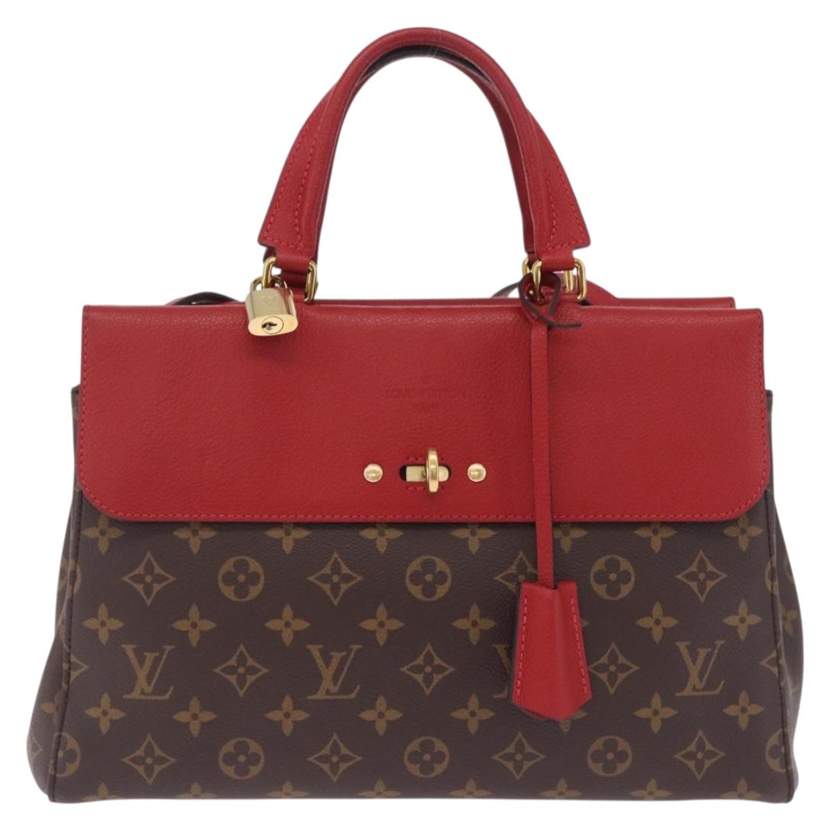 LOUIS VUITTON Monogram Venus Hand Bag Red M42413 LV Auth ep16685M