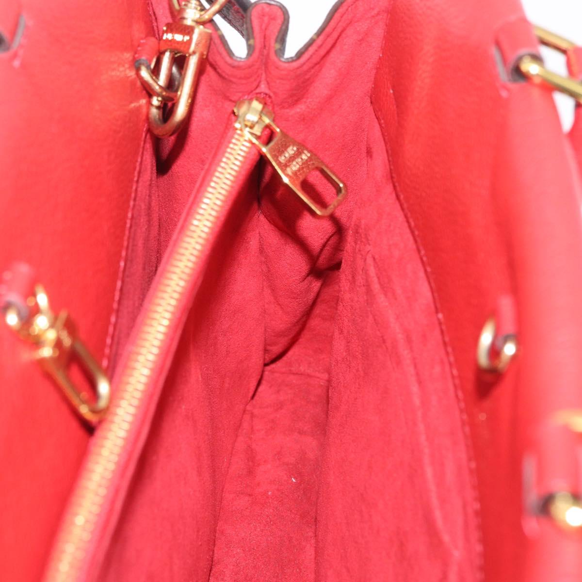 LOUIS VUITTON Monogram Venus Hand Bag Red M42413 LV Auth ep16685M