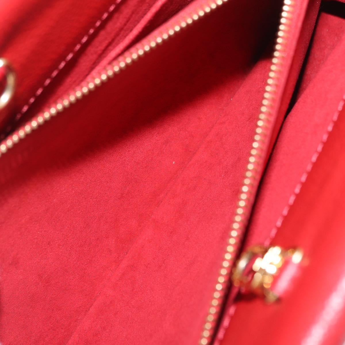 LOUIS VUITTON Monogram Venus Hand Bag Red M42413 LV Auth ep16685M