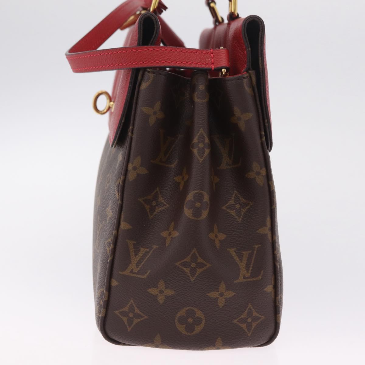 LOUIS VUITTON Monogram Venus Hand Bag Red M42413 LV Auth ep16685M