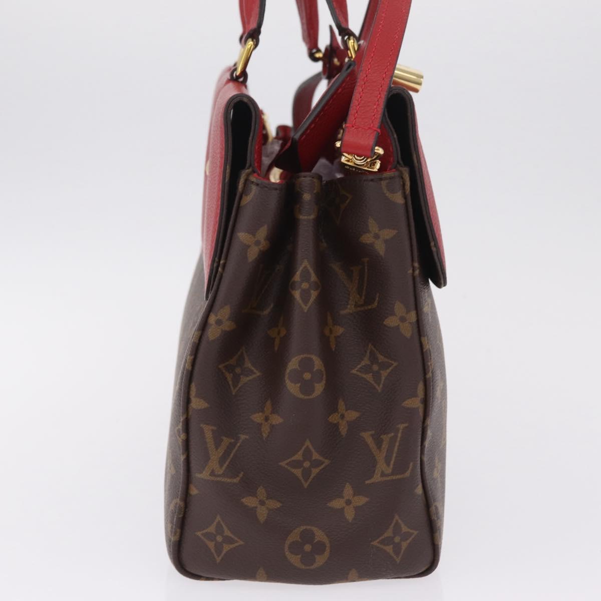 LOUIS VUITTON Monogram Venus Hand Bag Red M42413 LV Auth ep16685M