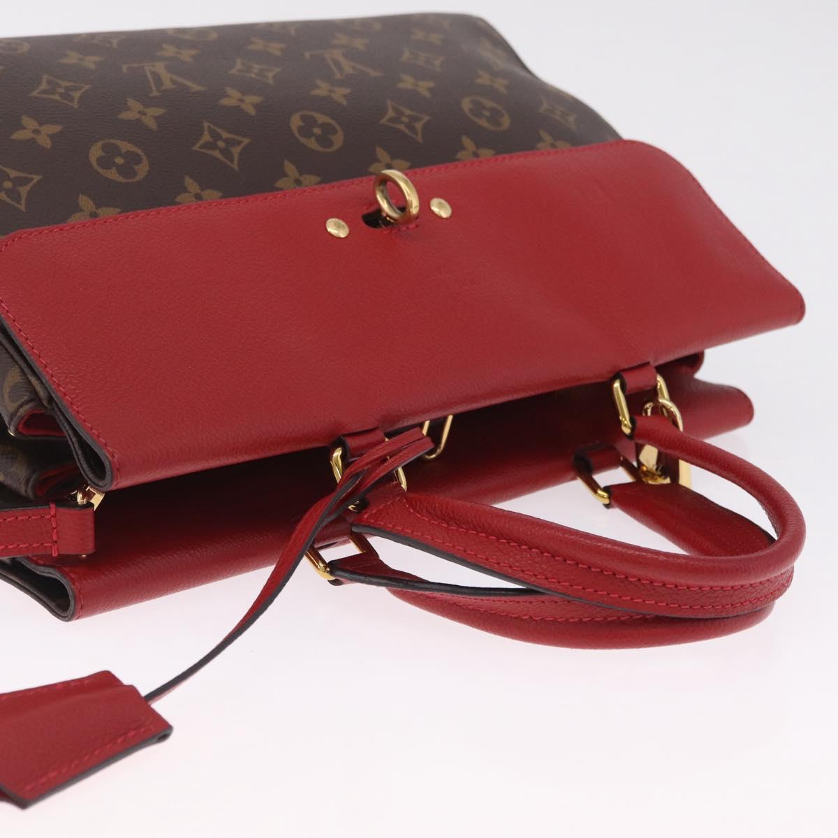 LOUIS VUITTON Monogram Venus Hand Bag Red M42413 LV Auth ep16685M