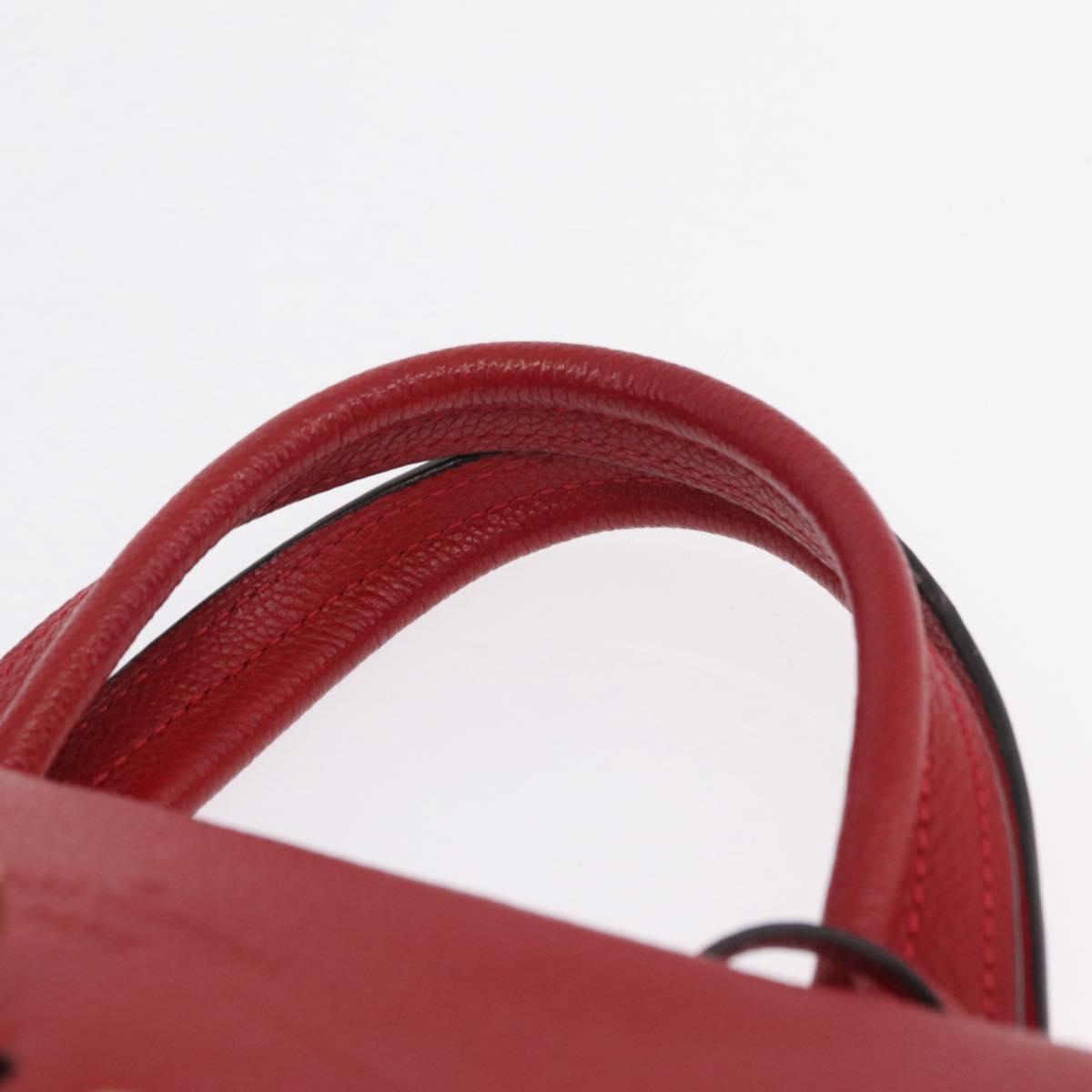 LOUIS VUITTON Monogram Venus Hand Bag Red M42413 LV Auth ep16685M
