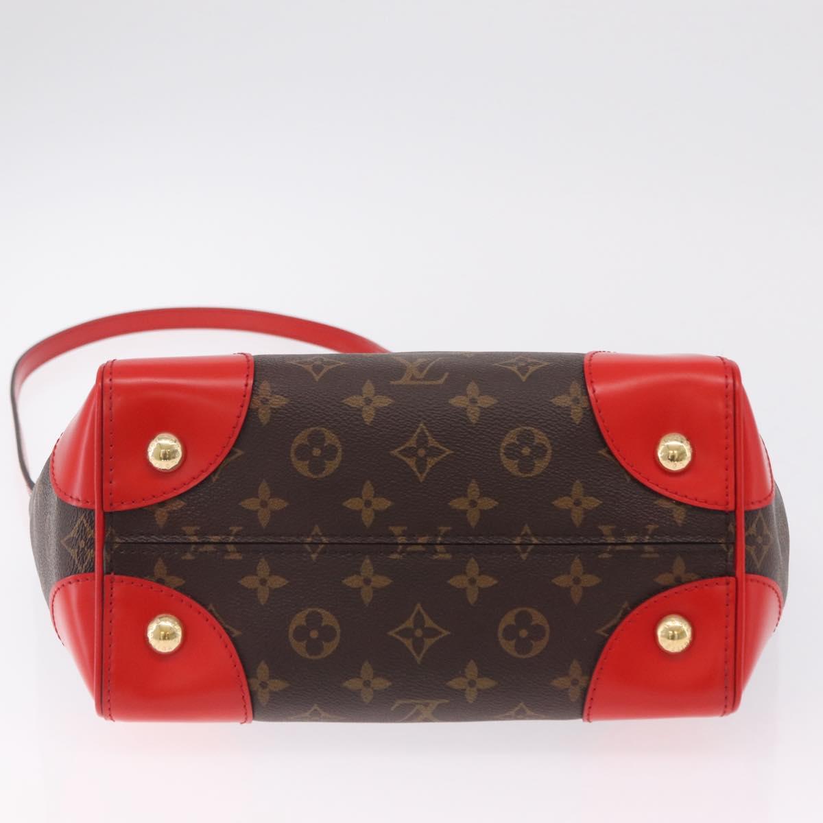LOUIS VUITTON Monogram Phoenix PM Hand Bag Red M41537 LV Auth ep16687SAM