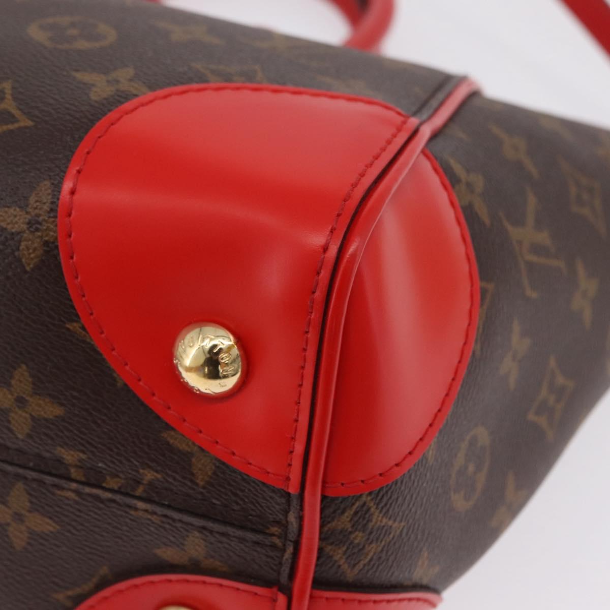 LOUIS VUITTON Monogram Phoenix PM Hand Bag Red M41537 LV Auth ep16687SAM