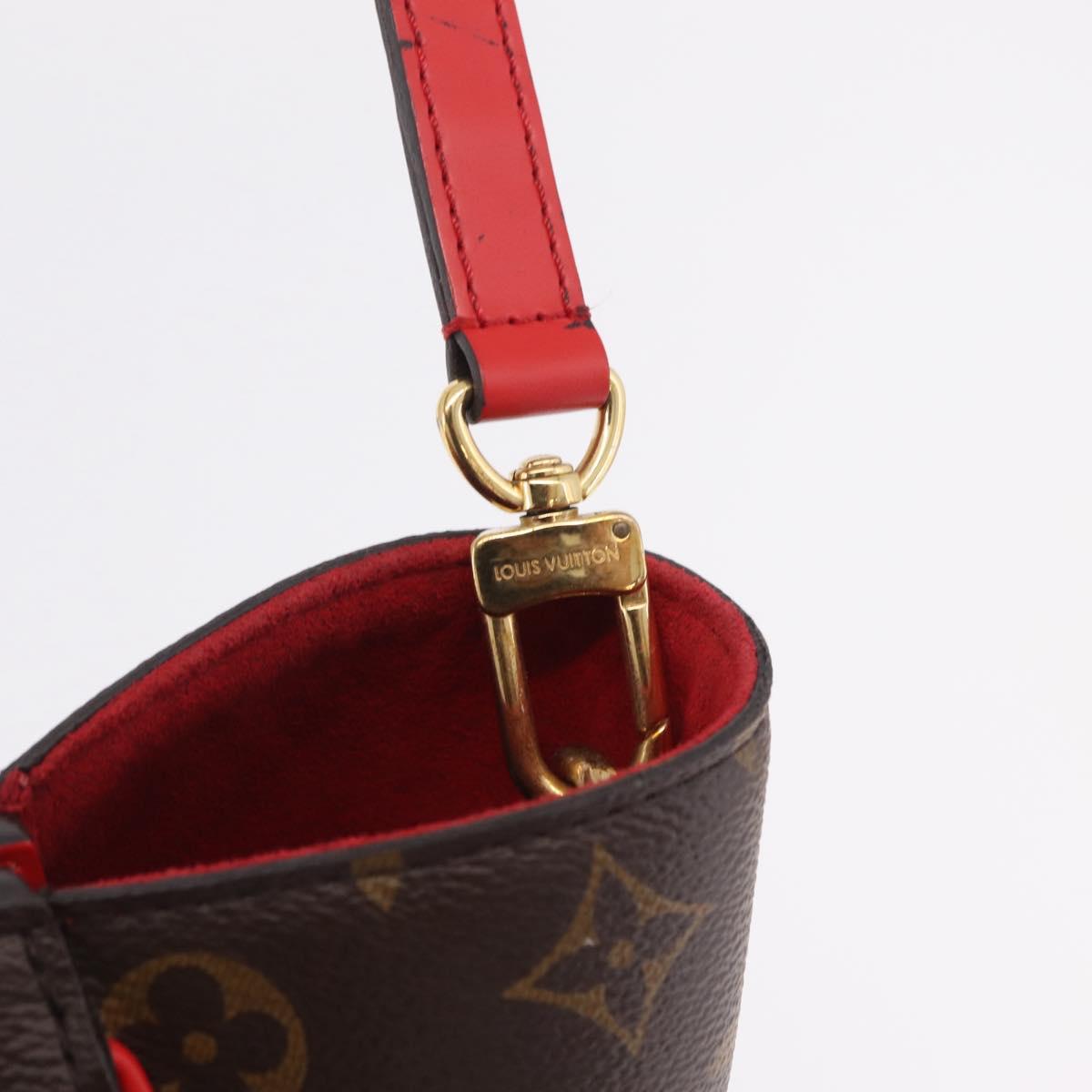 LOUIS VUITTON Monogram Phoenix PM Hand Bag Red M41537 LV Auth ep16687SAM