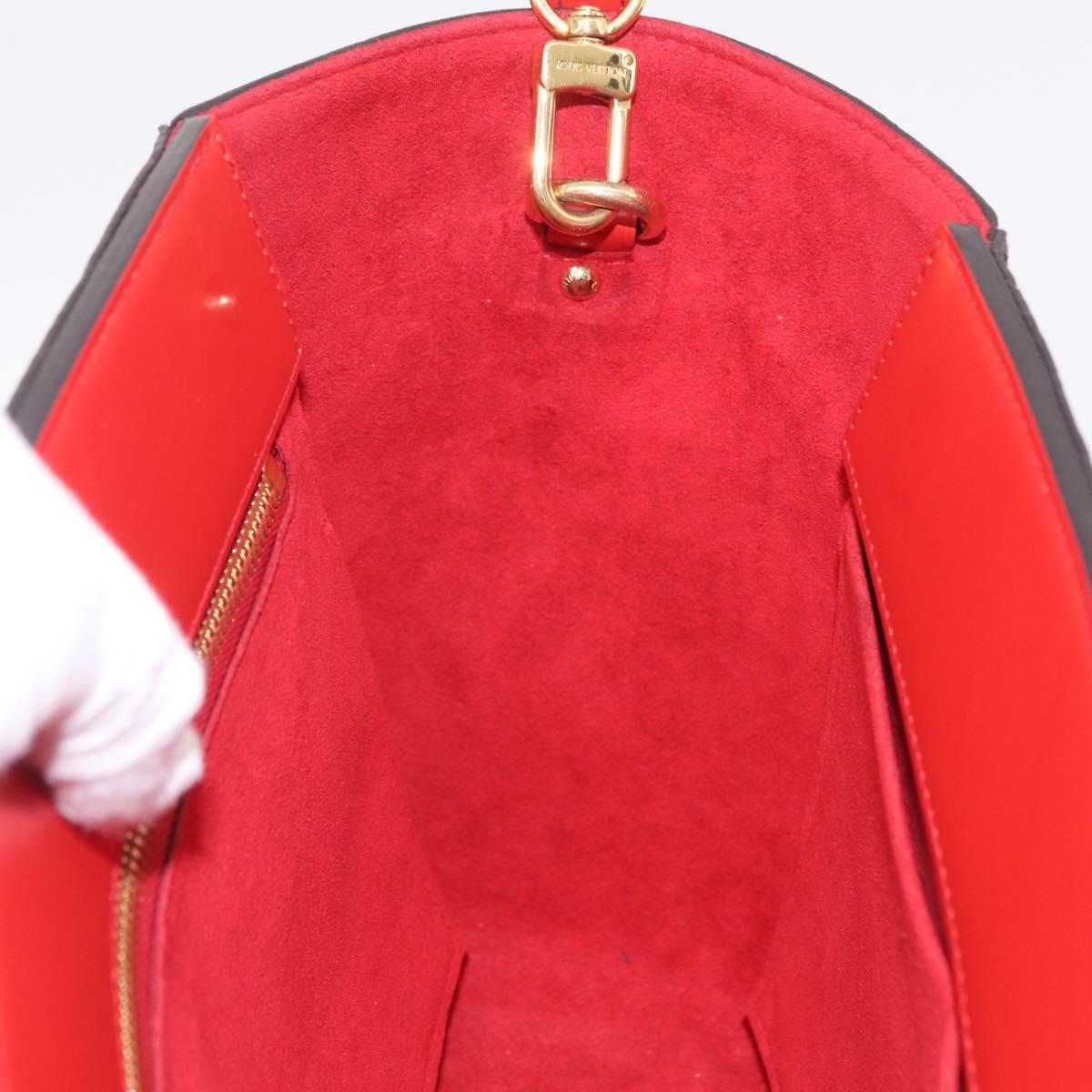 LOUIS VUITTON Monogram Phoenix PM Hand Bag Red M41537 LV Auth ep16687SAM
