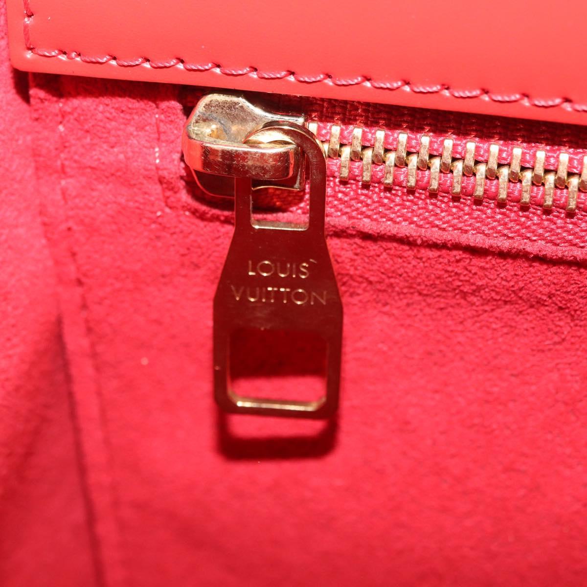 LOUIS VUITTON Monogram Phoenix PM Hand Bag Red M41537 LV Auth ep16687SAM