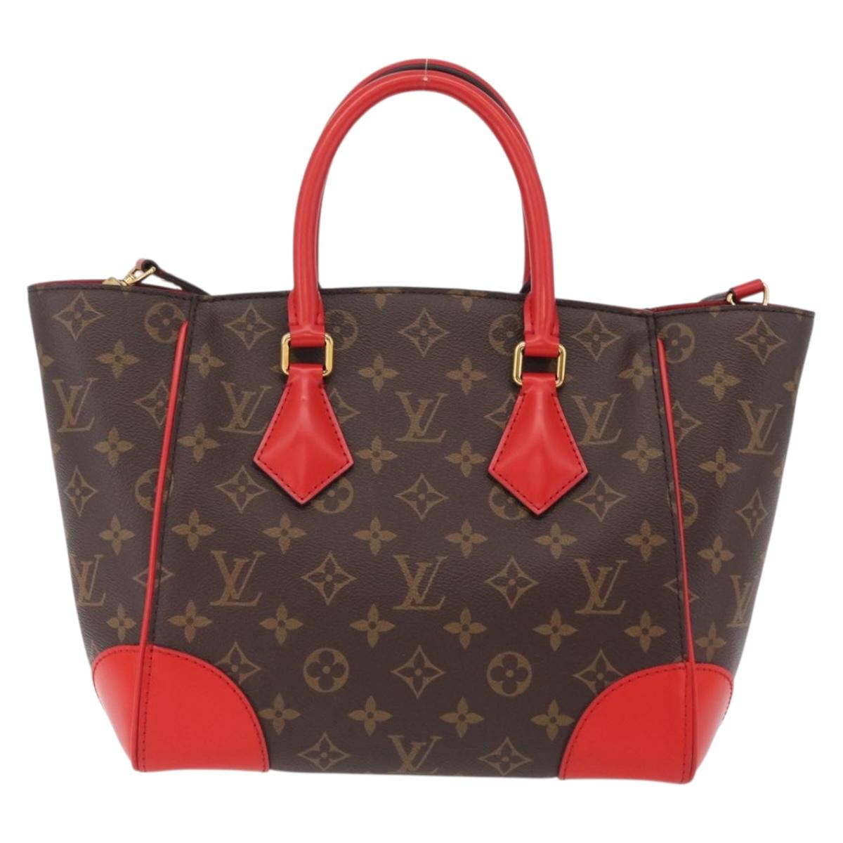 LOUIS VUITTON Monogram Phoenix PM Hand Bag Red M41537 LV Auth ep16687SAM
