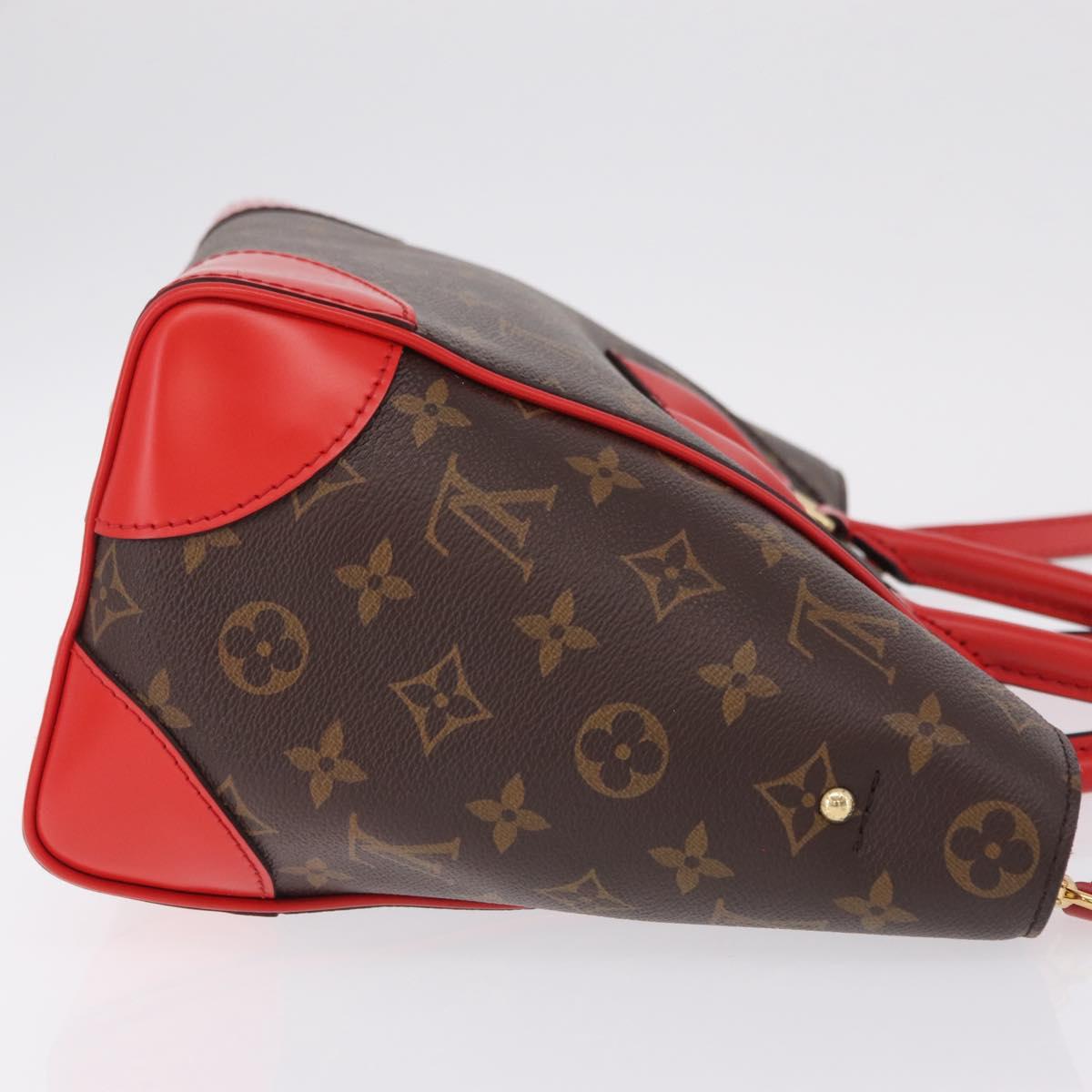 LOUIS VUITTON Monogram Phoenix PM Hand Bag Red M41537 LV Auth ep16687SAM