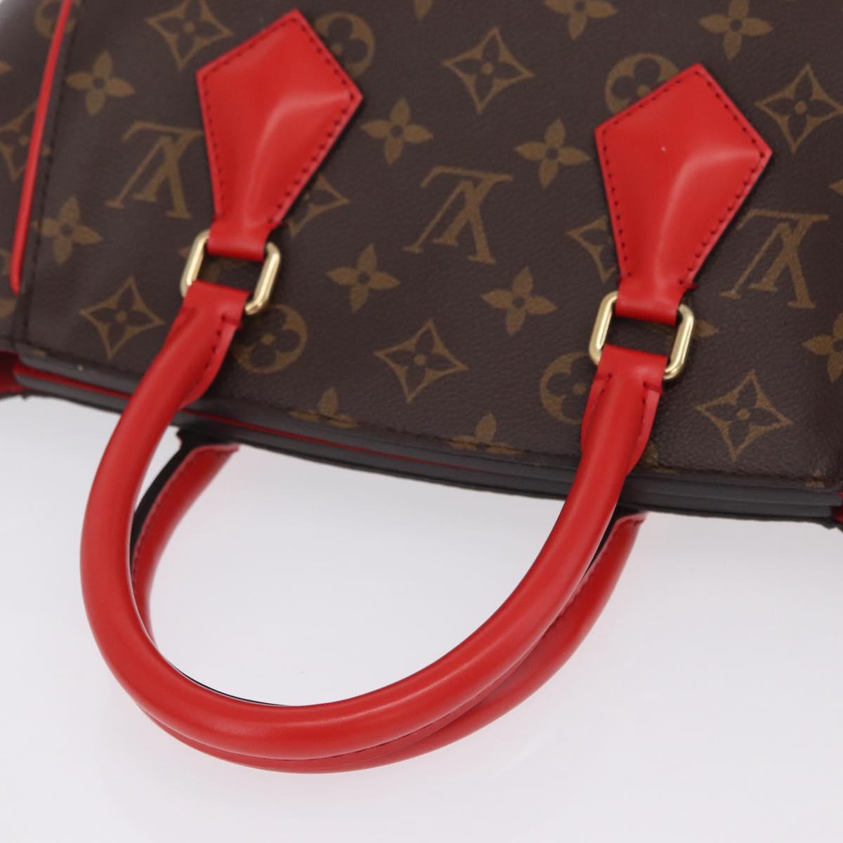 LOUIS VUITTON Monogram Phoenix PM Hand Bag Red M41537 LV Auth ep16687SAM