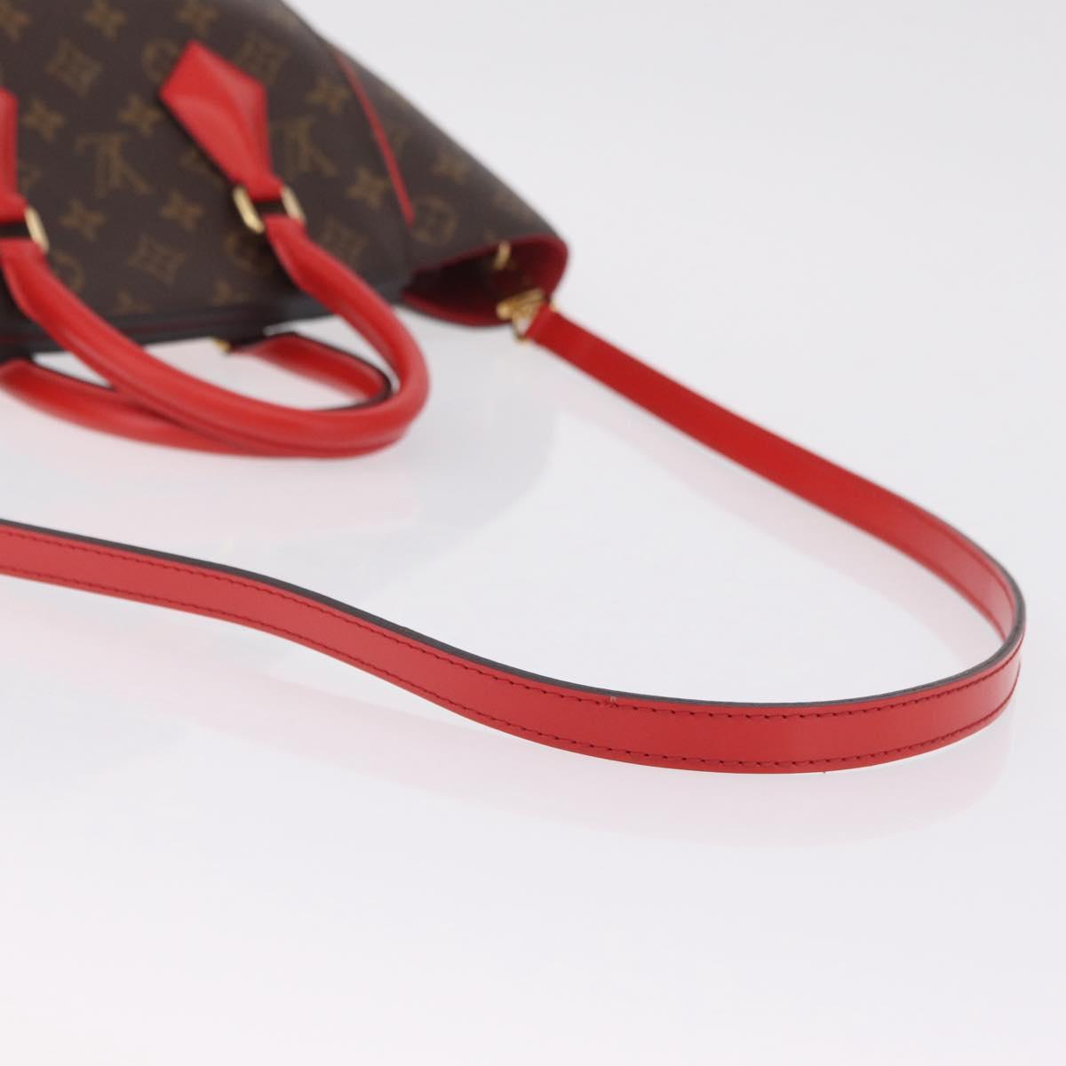 LOUIS VUITTON Monogram Phoenix PM Hand Bag Red M41537 LV Auth ep16687SAM