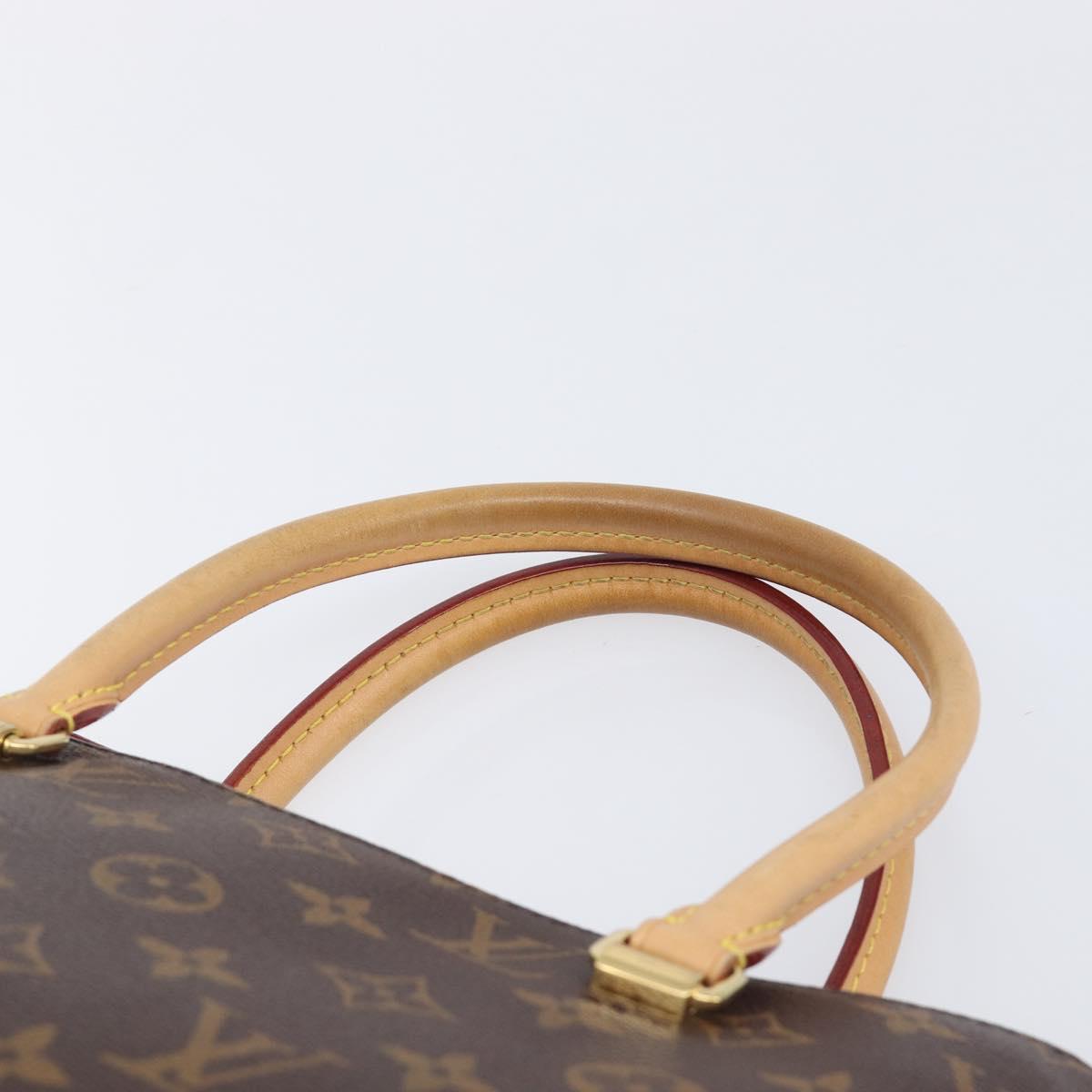 LOUIS VUITTON Monogram Pallas MM Hand Bag 2way Red M41175 LV Auth ep16688V