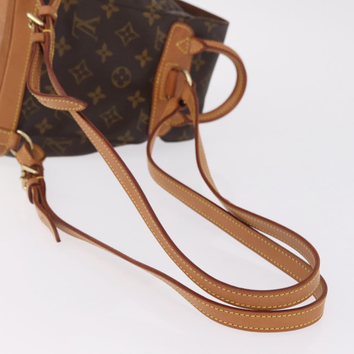 LOUIS VUITTON Monogram Montsouris PM Backpack M51137 LV Auth ep16691V