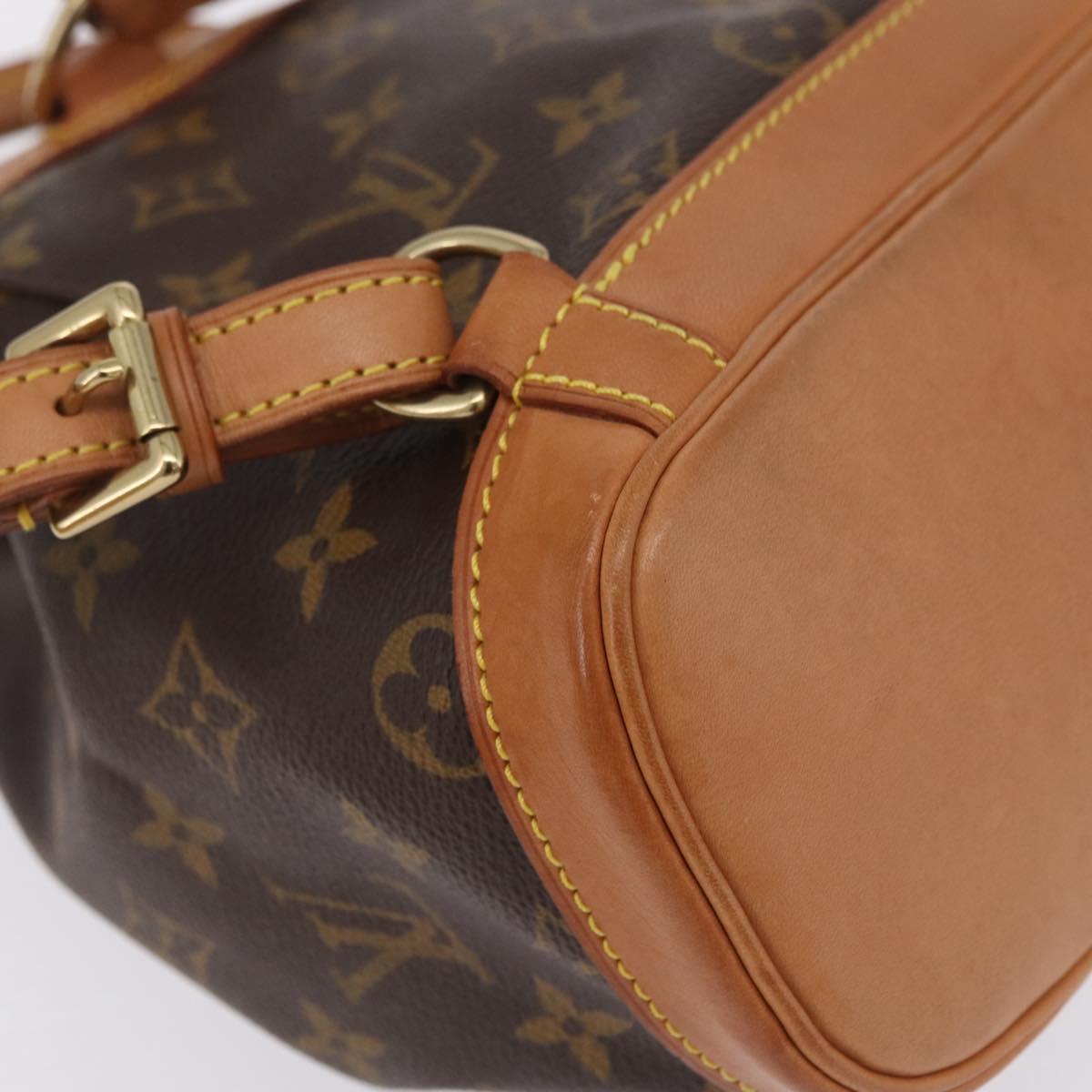 LOUIS VUITTON Monogram Montsouris PM Backpack M51137 LV Auth ep16691V