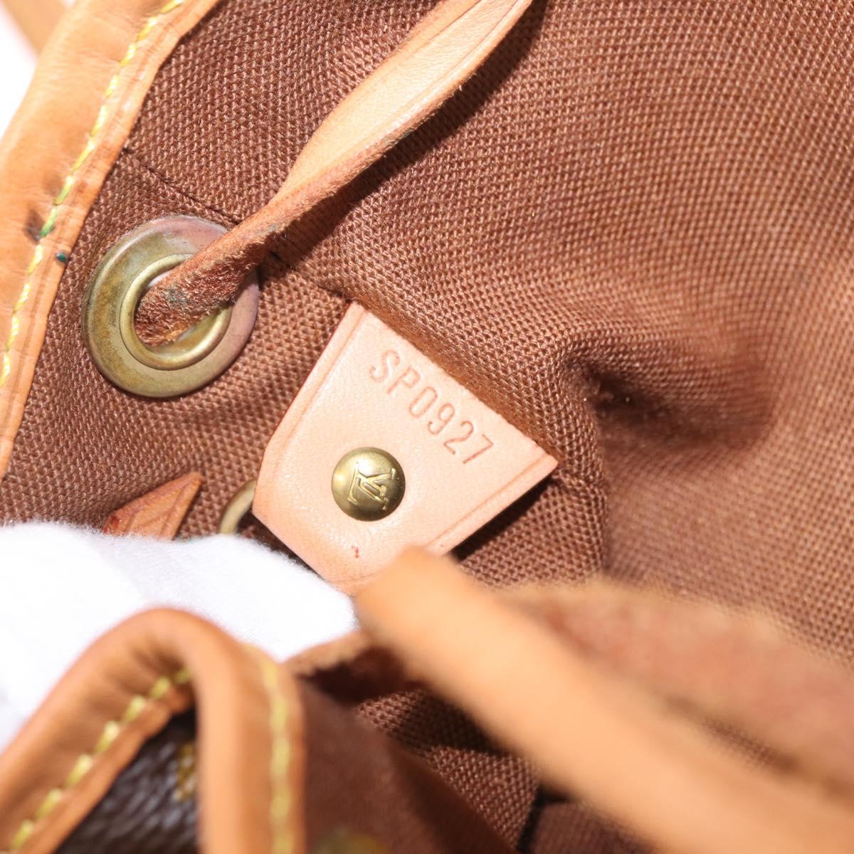 LOUIS VUITTON Monogram Montsouris PM Backpack M51137 LV Auth ep16691V