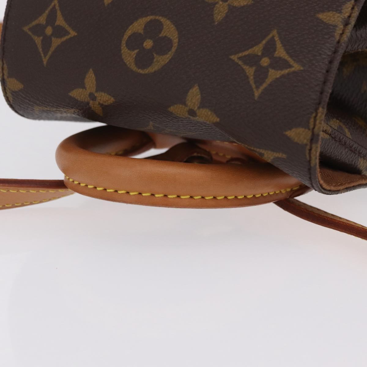 LOUIS VUITTON Monogram Montsouris PM Backpack M51137 LV Auth ep16691V
