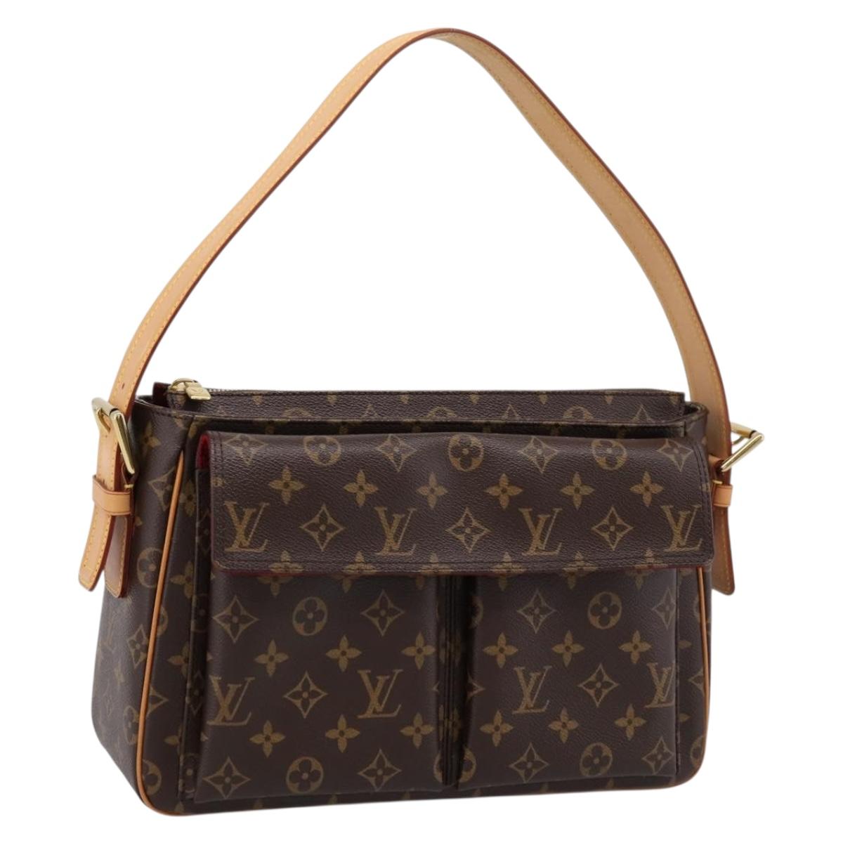 LOUIS VUITTON Monogram Viva Cite GM Shoulder Bag M51163 LV Auth ep16710SAV