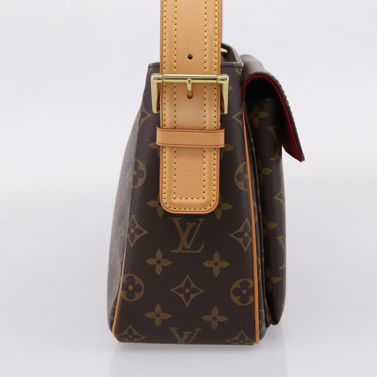 LOUIS VUITTON Monogram Viva Cite GM Shoulder Bag M51163 LV Auth ep16710SAV