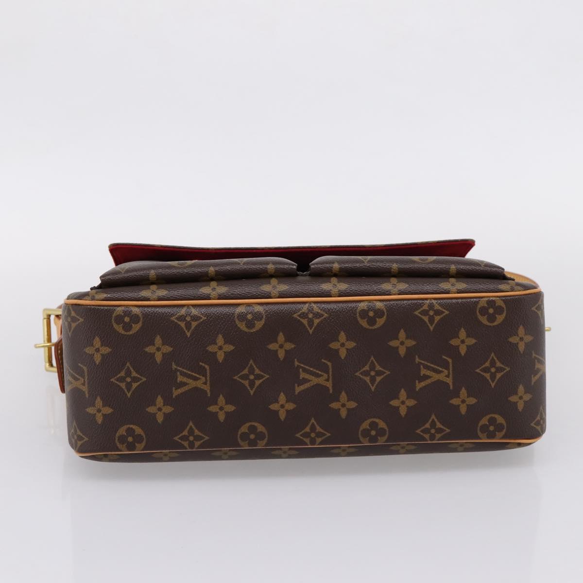 LOUIS VUITTON Monogram Viva Cite GM Shoulder Bag M51163 LV Auth ep16710SAV