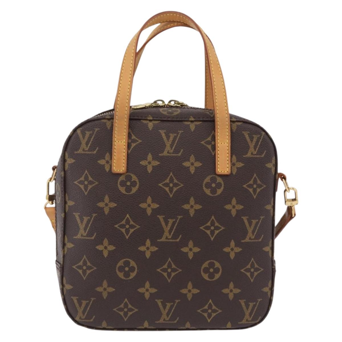 LOUIS VUITTON Monogram Spontini Hand Bag M47500 LV Auth ep16712A