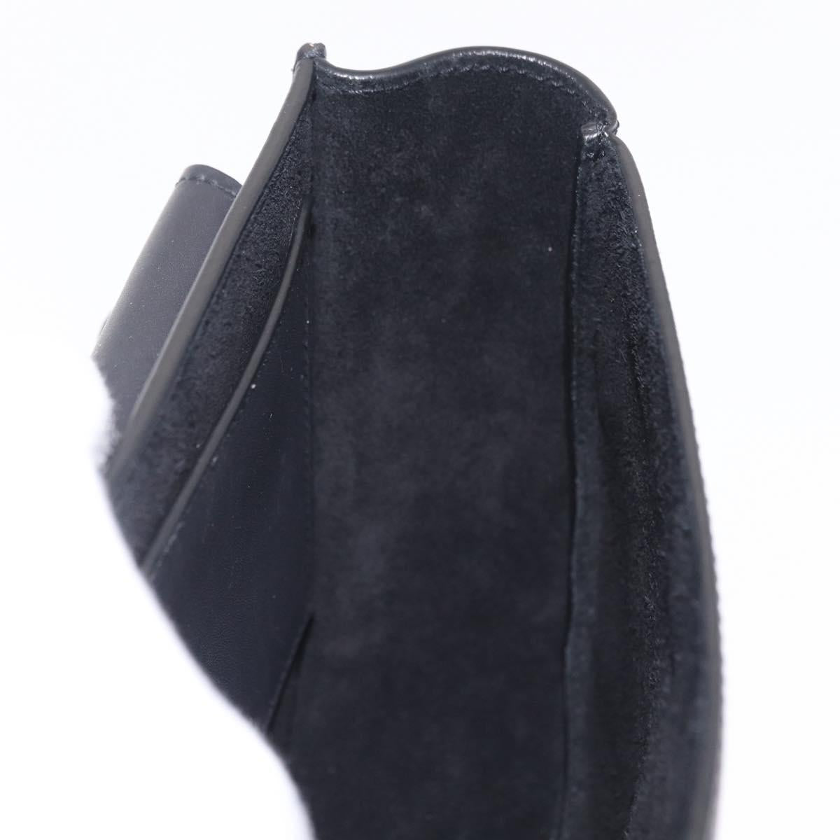 Saint Laurent Kaia Small Satchel Shoulder Bag Leather Black 634818 Auth ep16716V