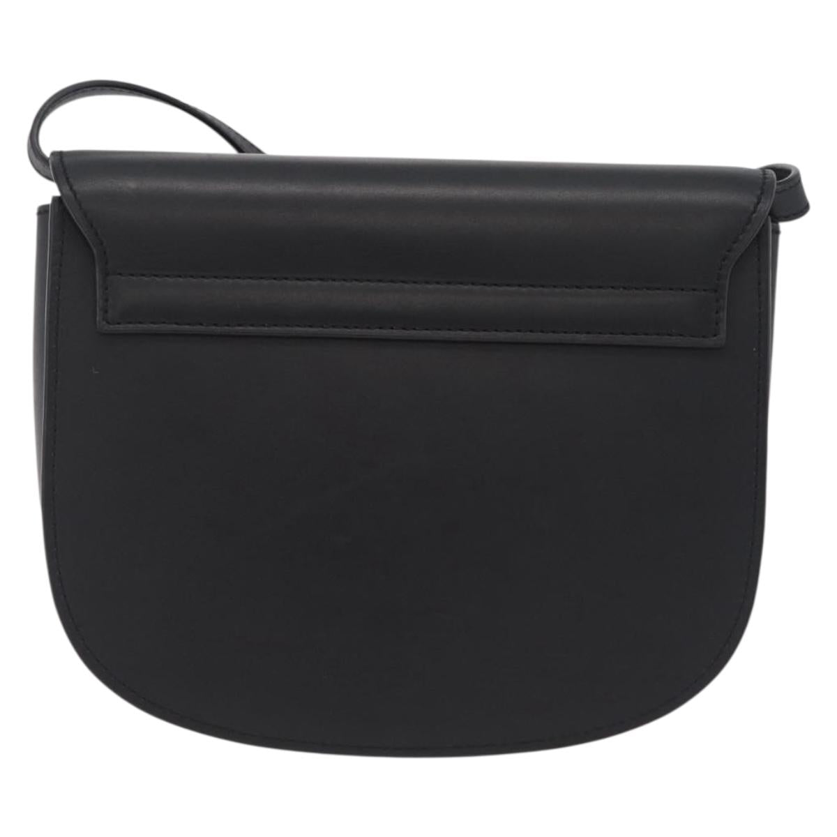 Saint Laurent Kaia Small Satchel Shoulder Bag Leather Black 634818 Auth ep16716V