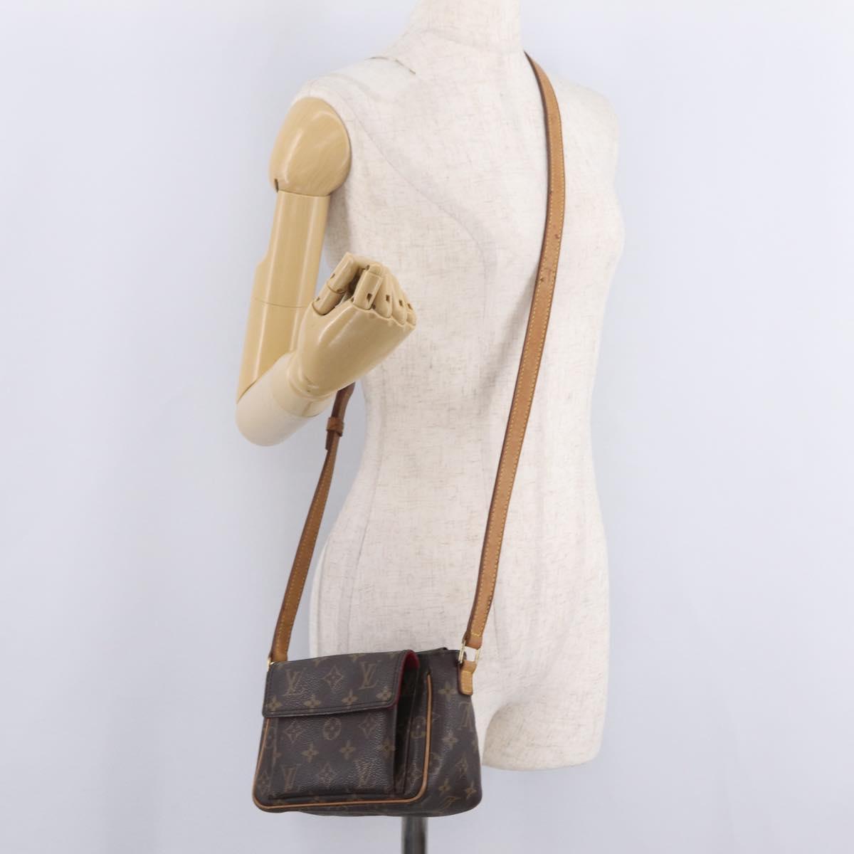 LOUIS VUITTON Monogram Viva Cite PM Shoulder Bag M51165 LV Auth ep16726A