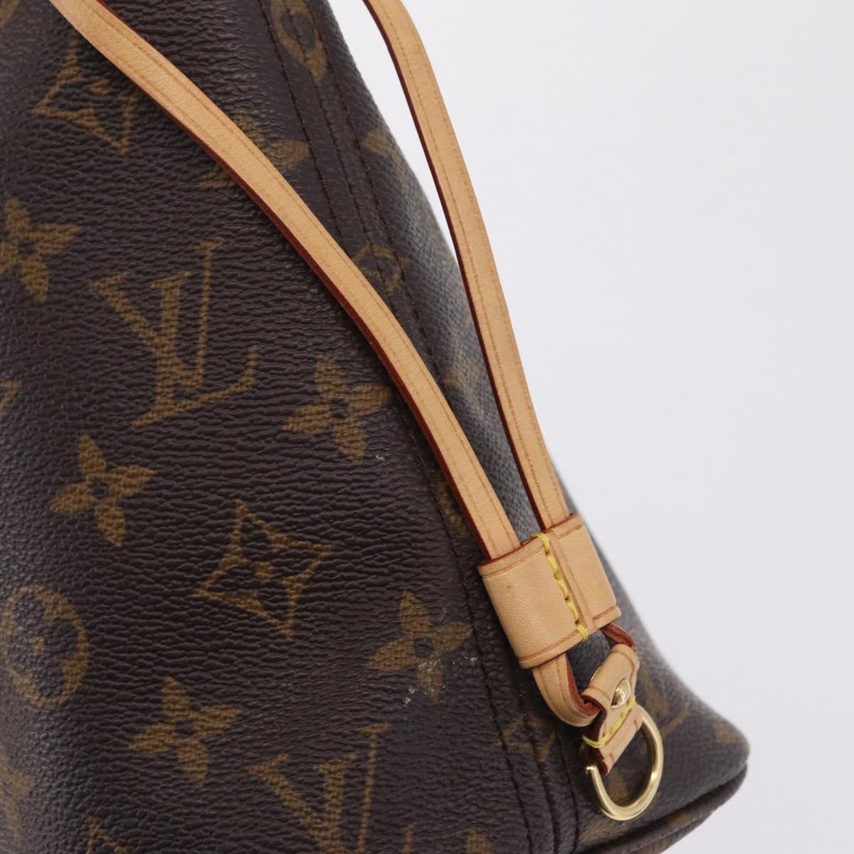 LOUIS VUITTON Monogram Neverfull PM Tote Bag M40155 LV Auth ep16736V