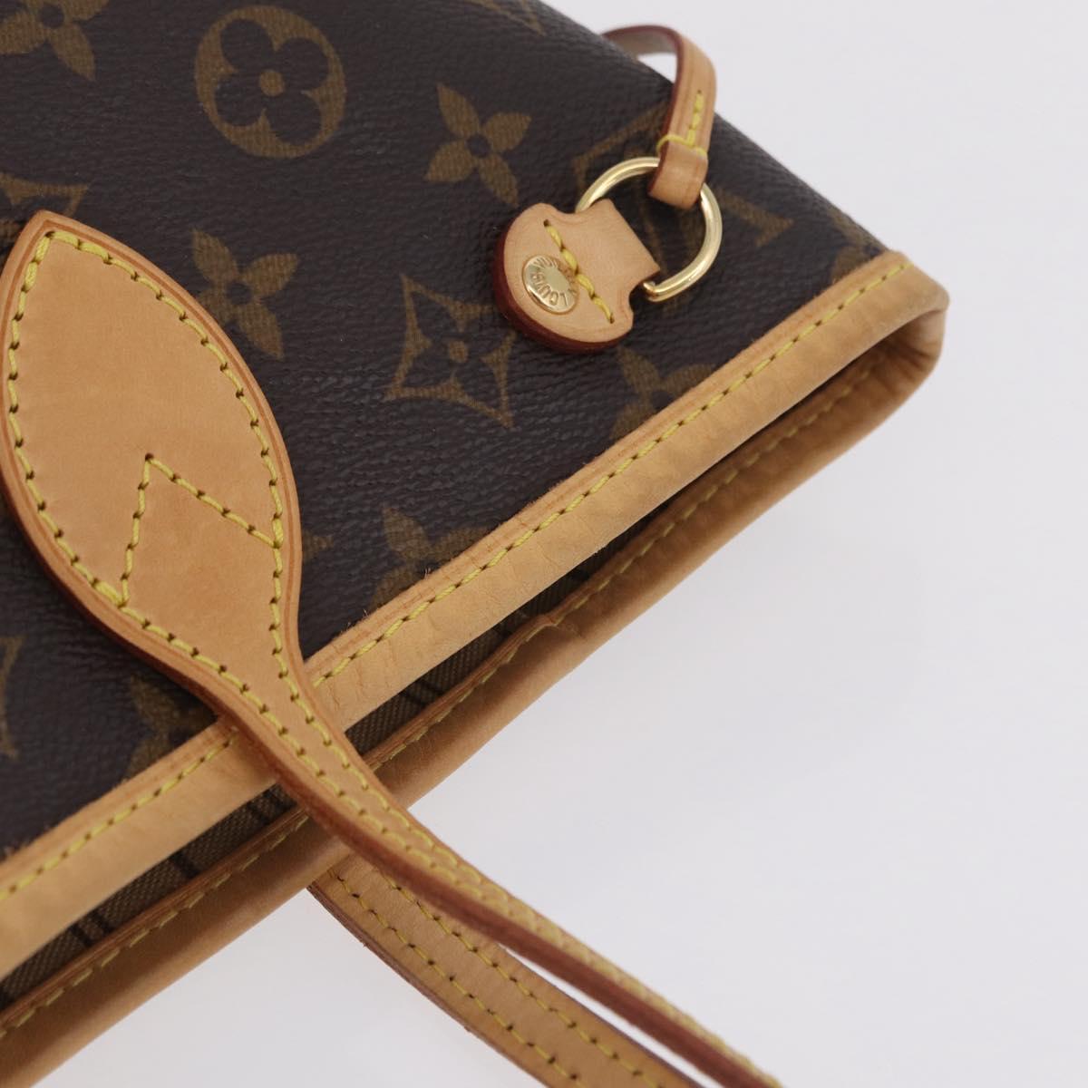 LOUIS VUITTON Monogram Neverfull PM Tote Bag M40155 LV Auth ep16736V