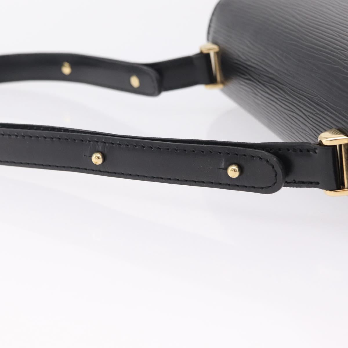 LOUIS VUITTON Epi Tilsitt Hand Bag Black M52482 LV Auth ep16744A