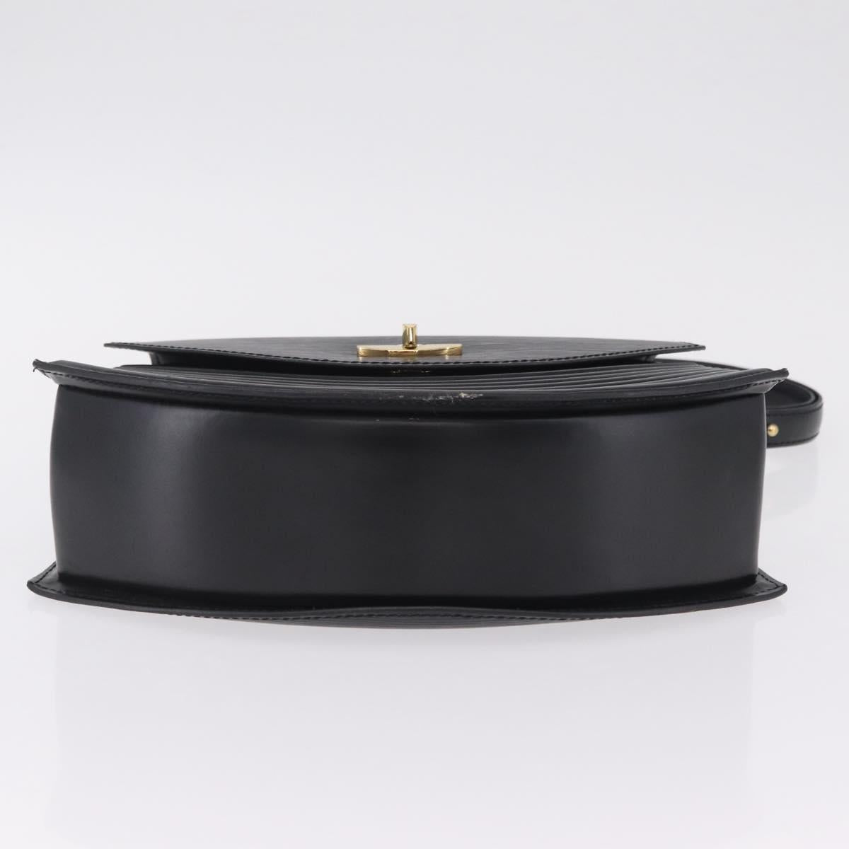LOUIS VUITTON Epi Tilsitt Hand Bag Black M52482 LV Auth ep16744A