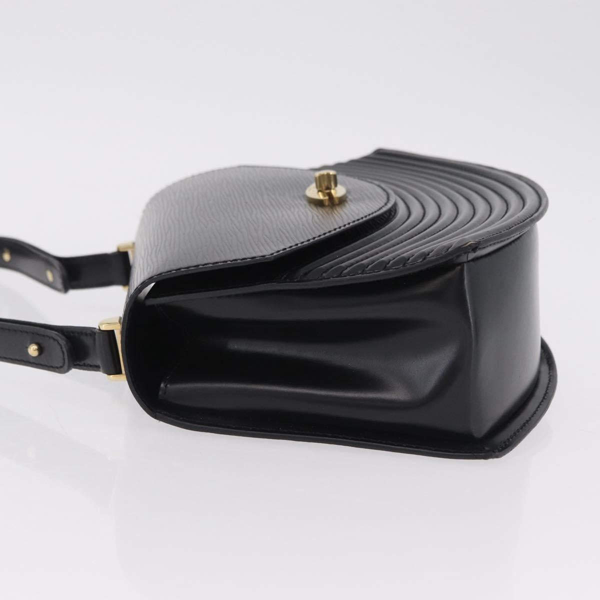 LOUIS VUITTON Epi Tilsitt Hand Bag Black M52482 LV Auth ep16744A