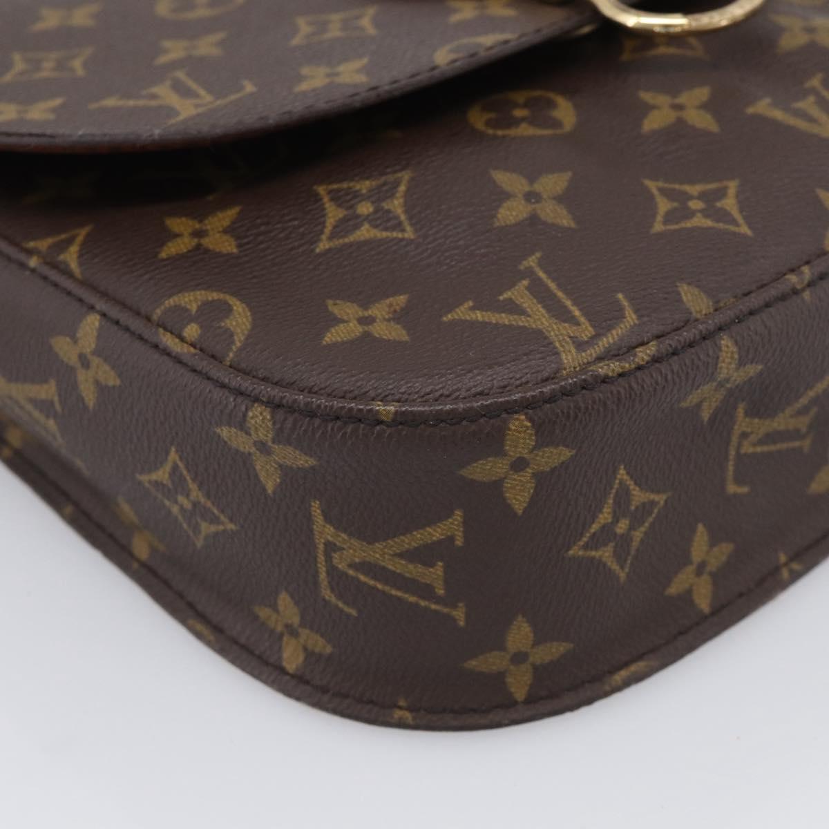 LOUIS VUITTON Monogram Saint Cloud GM Shoulder Bag M51242 LV Auth ep16751A