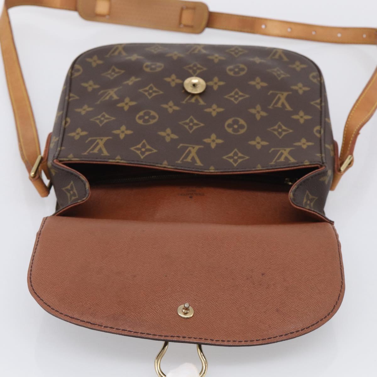 LOUIS VUITTON Monogram Saint Cloud GM Shoulder Bag M51242 LV Auth ep16751A