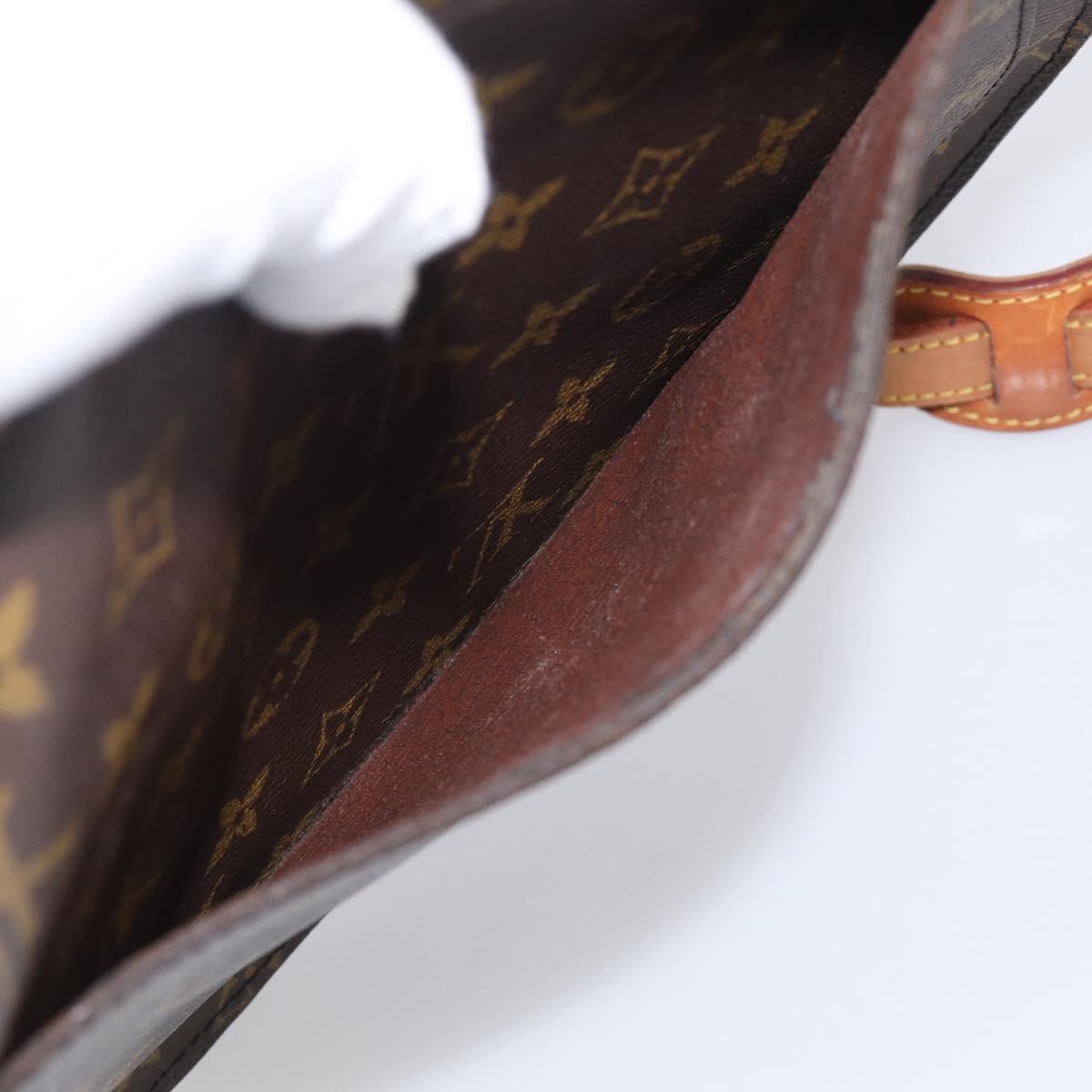 LOUIS VUITTON Monogram Saint Cloud GM Shoulder Bag M51242 LV Auth ep16751A