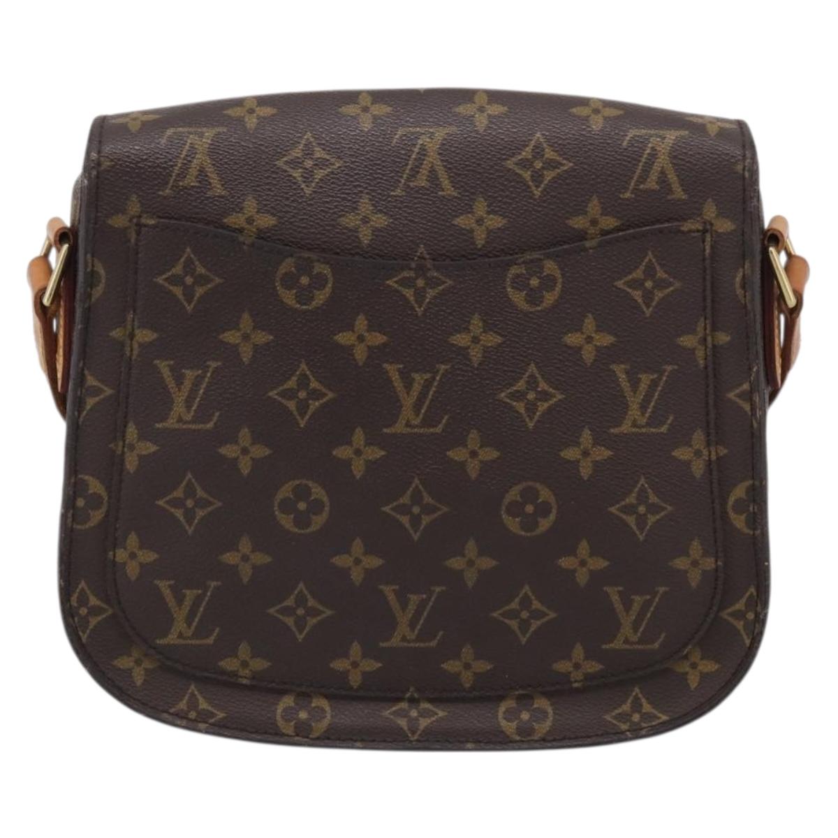 LOUIS VUITTON Monogram Saint Cloud GM Shoulder Bag M51242 LV Auth ep16751A