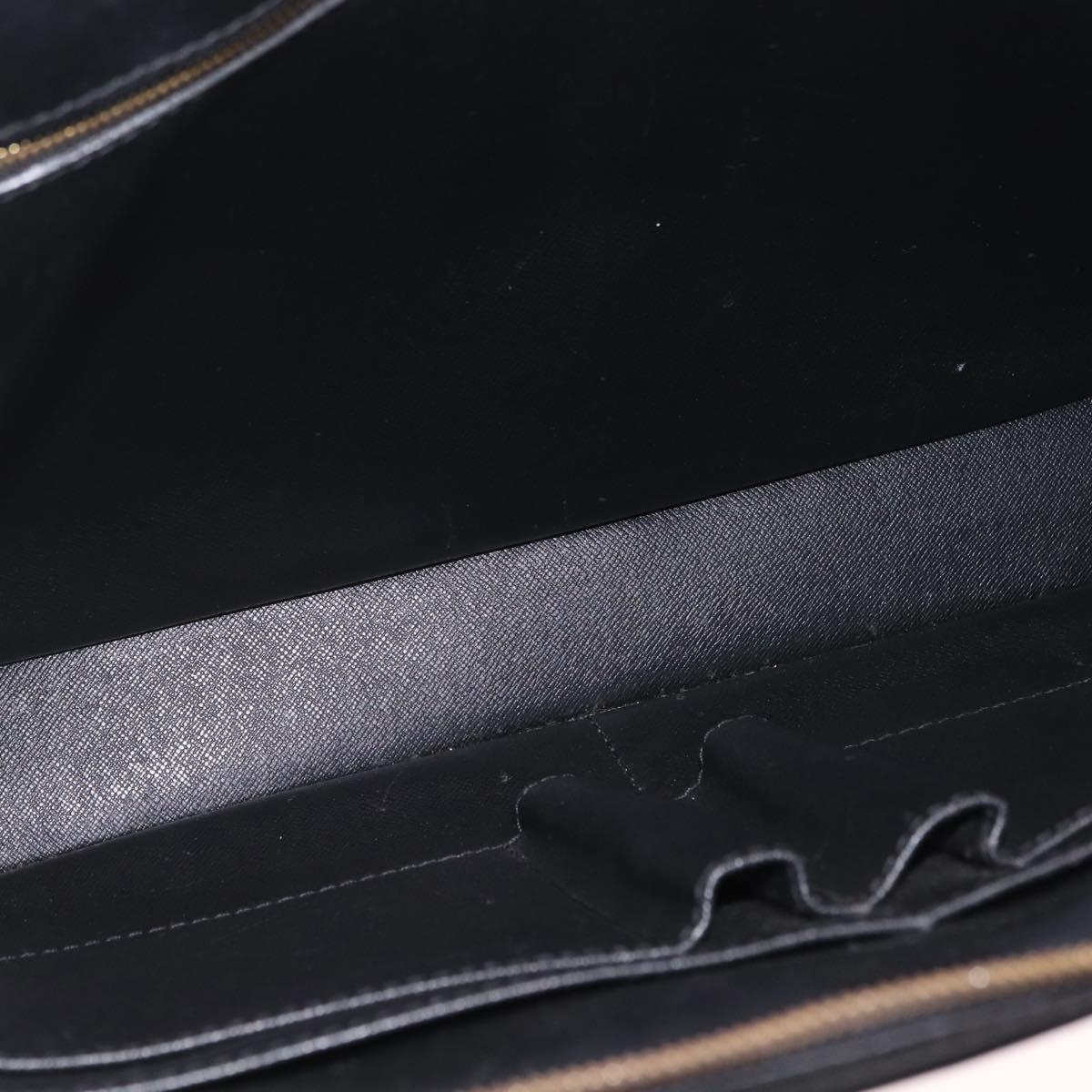 LOUIS VUITTON Epi Porte Documents Voyage Business Bag Black M54472 Auth ep16753