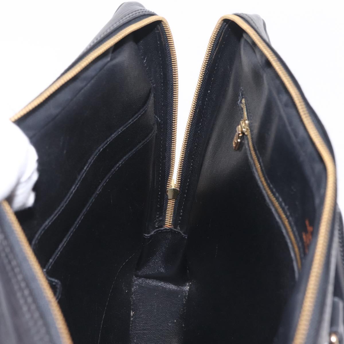 LOUIS VUITTON Epi Porte Documents Voyage Business Bag Black M54472 Auth ep16753