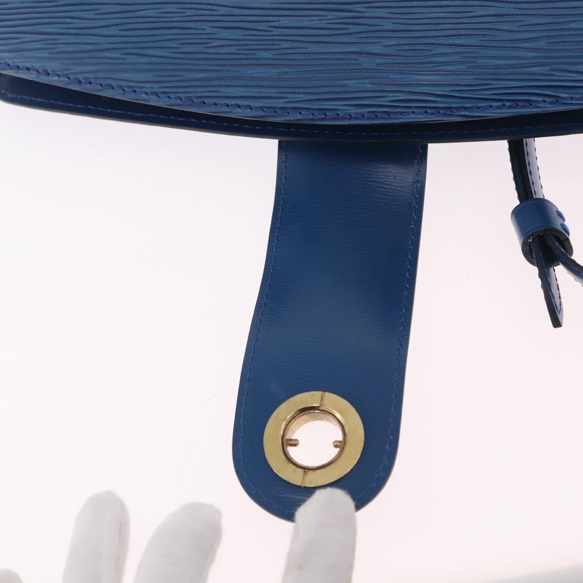 LOUIS VUITTON Epi Capuchin Shoulder Bag Blue M52345 LV Auth ep16754A
