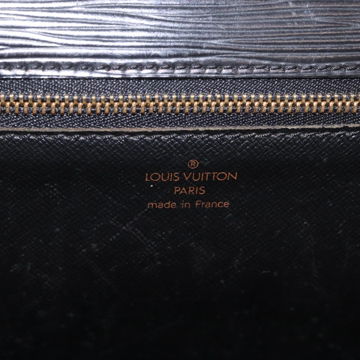 LOUIS VUITTON Epi Monceau 28 Hand Bag Black M52122 LV Auth ep16756