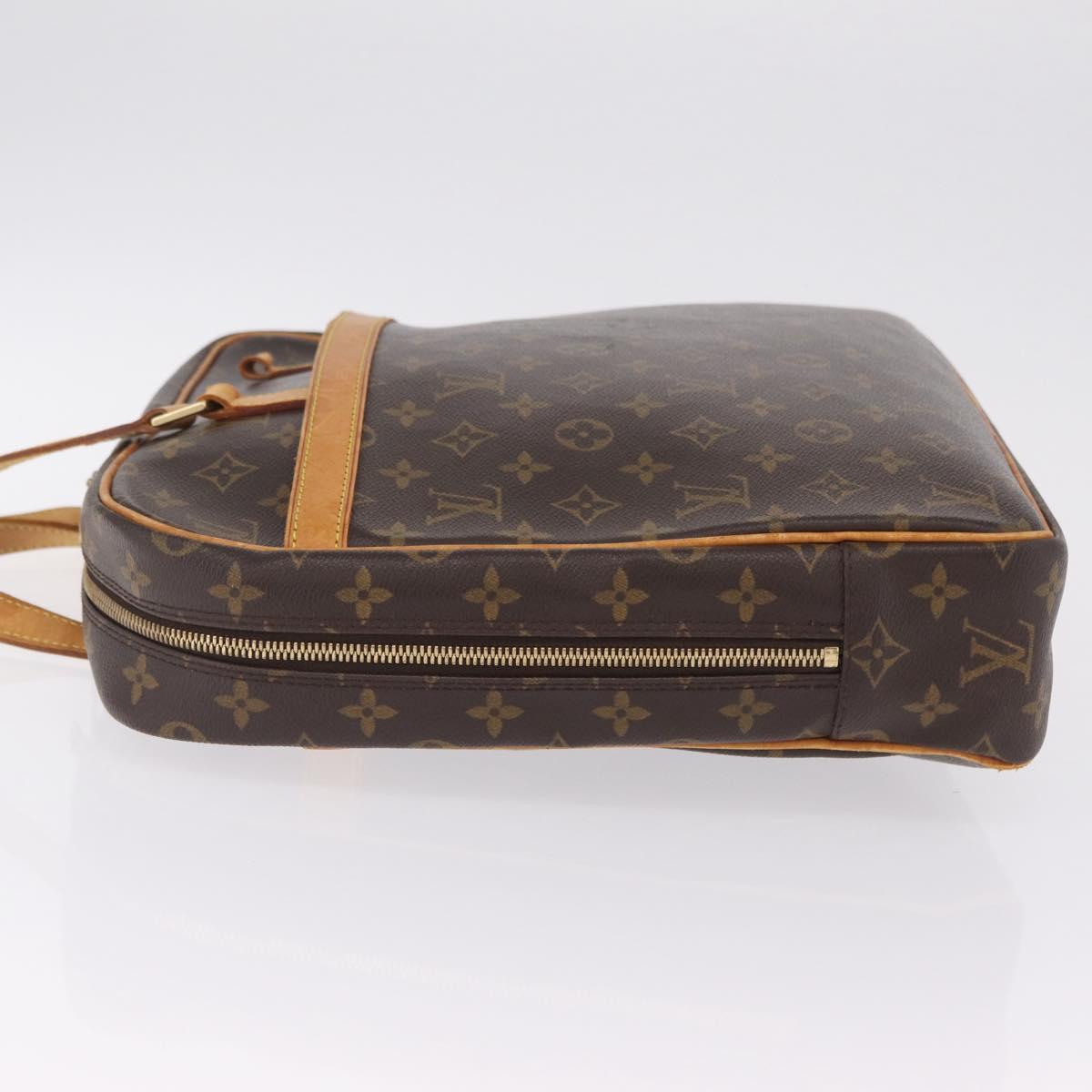 LOUIS VUITTON Monogram Porte Documents Pegas Hand Bag M53343 LV Auth ep16762